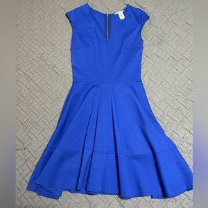 Blue Skater Dress